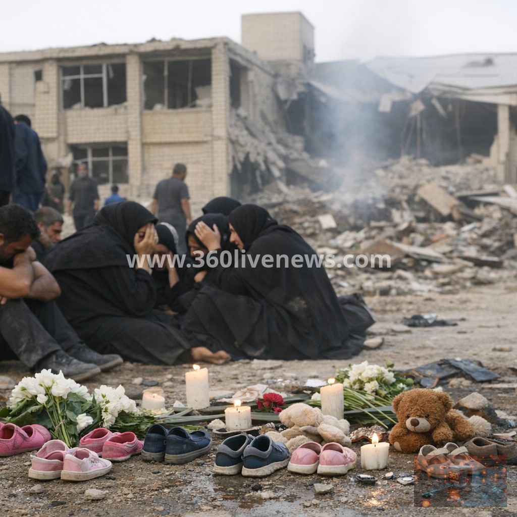 Iran mourns children killed in missile strike on school in Minab