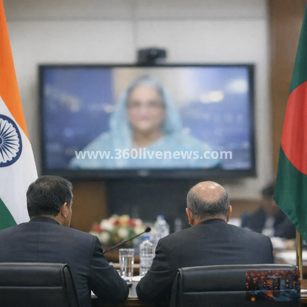 India Denies Role in Sheikh Hasina Virtual Speech Amid Bangladesh Protest