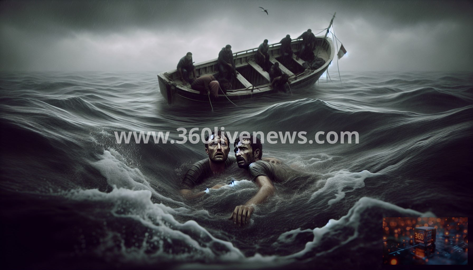 Migrant boat capsizes in central Mediterranean, two confirmed dead and 70 missing, 32 rescued and taken to Lampedusa