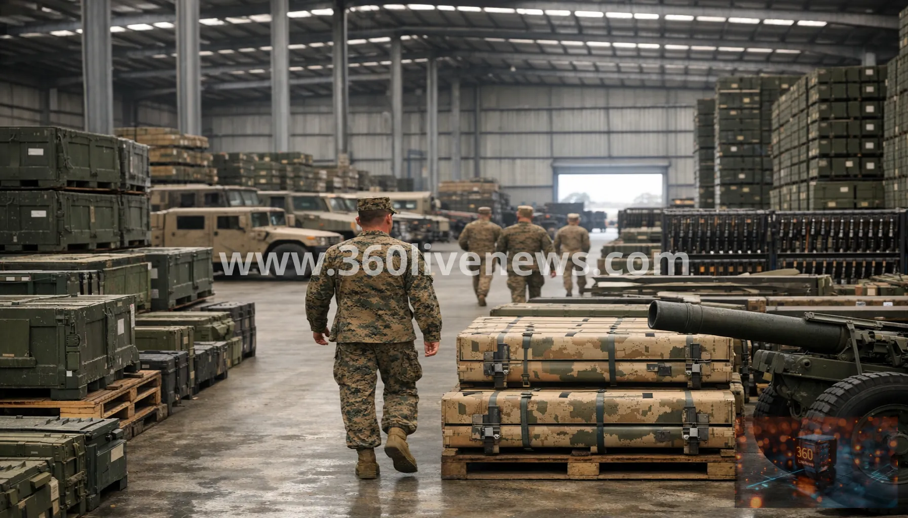 US Marines plan permanent weapons stockpile in Victoria, with Bandiana warehouses due next year