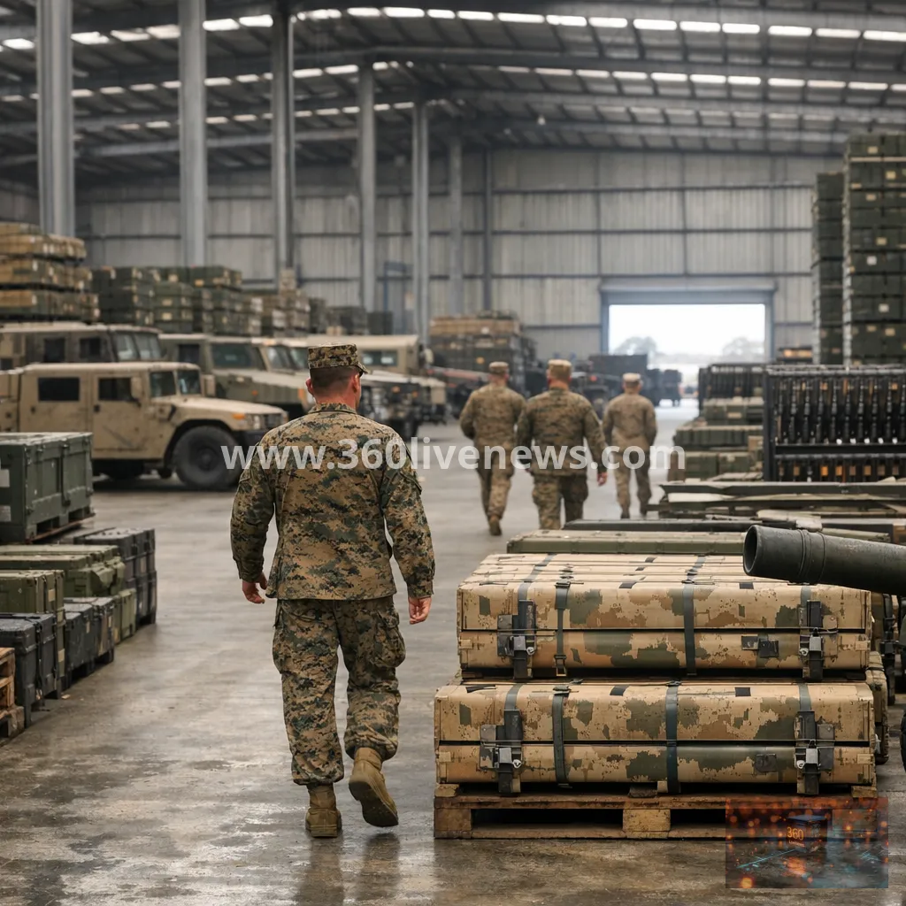 US Marines plan permanent weapons stockpile in Victoria, with Bandiana warehouses due next year
