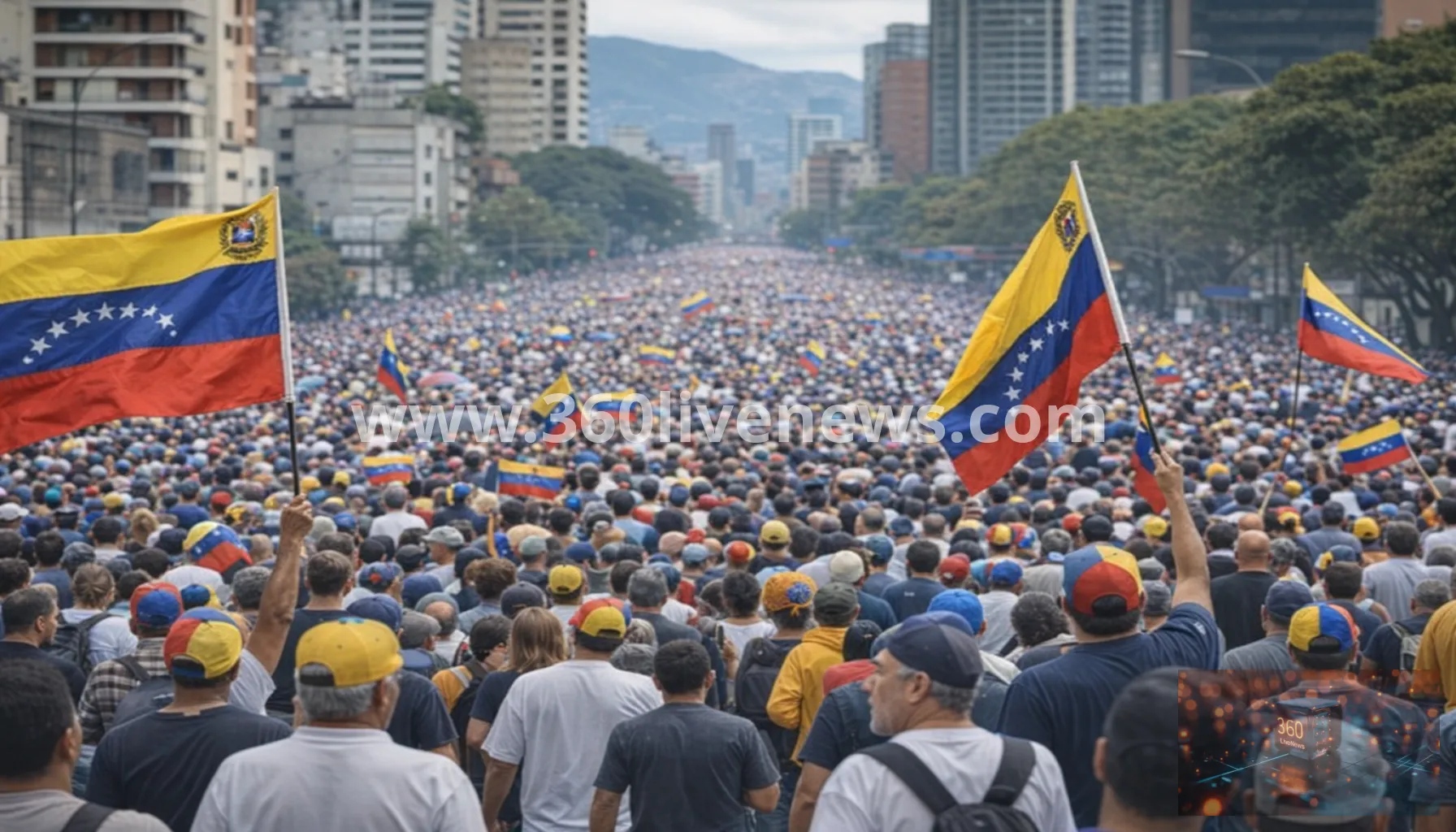 Thousands join nationwide Venezuelan opposition protest demanding elections