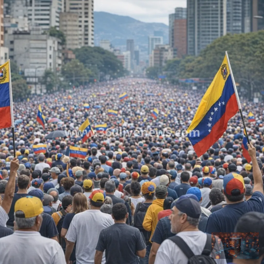 Thousands join nationwide Venezuelan opposition protest demanding elections