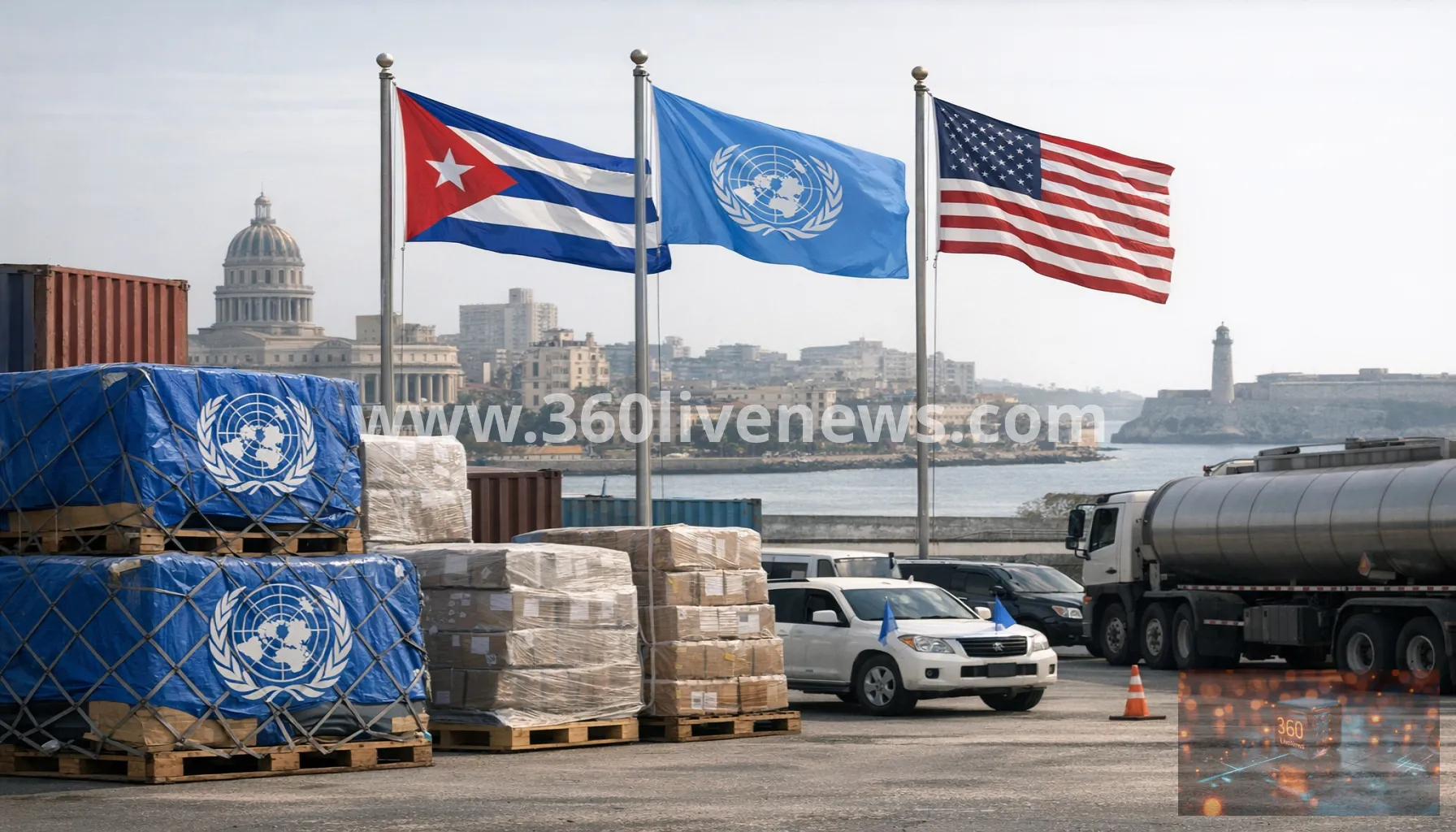 Cuba says US blockade is blocking UN aid deliveries amid fuel shortage