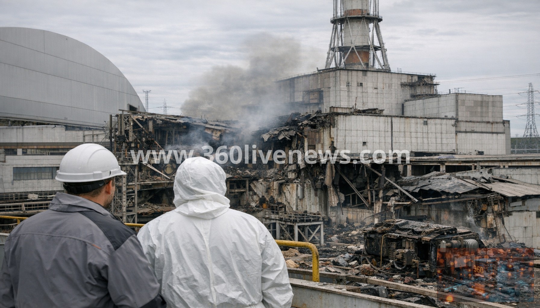 Chernobyl Repairs Stall After Russian Drone Strike, Raising Risk of Catastrophic Collapse