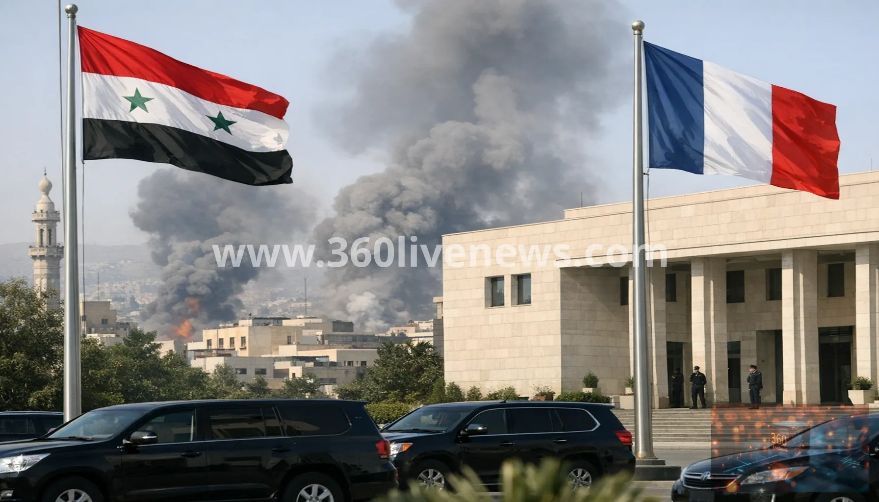 Damascus tightens security after blasts as death toll rises to 1