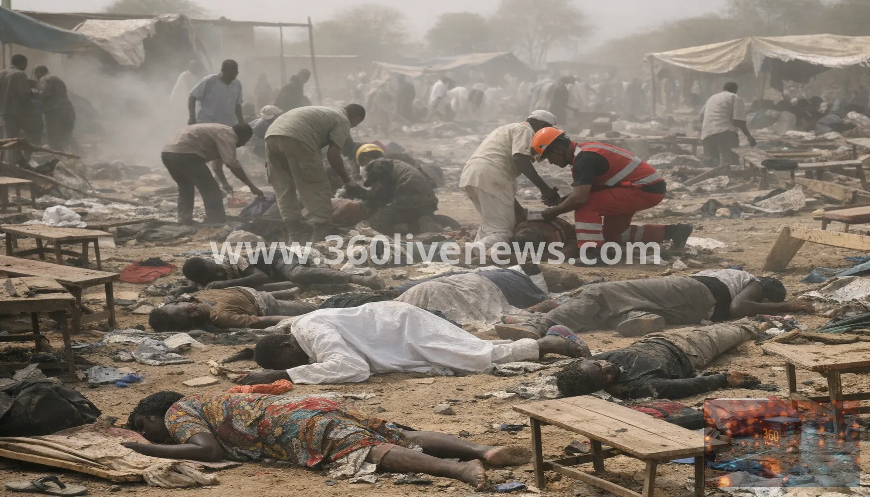 Sudan army drone strike on Darfur court session kills 35, rights group says