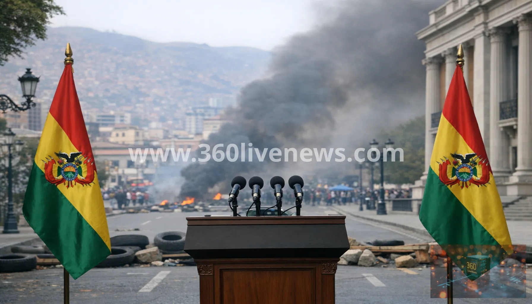 Bolivia declares state of emergency amid nationwide protest blockades