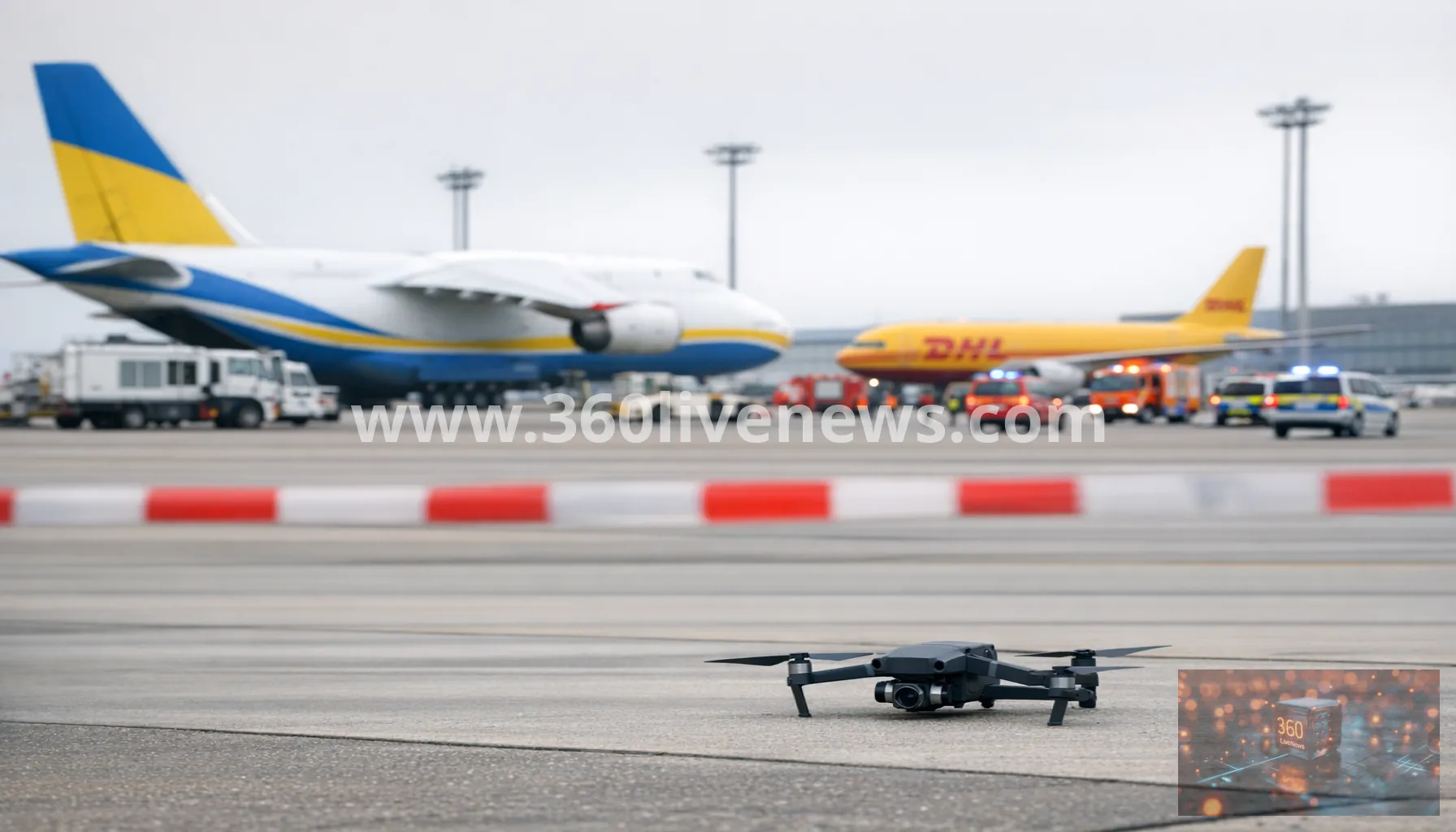 Germany investigates armed drone found near cargo planes at Leipzig airport