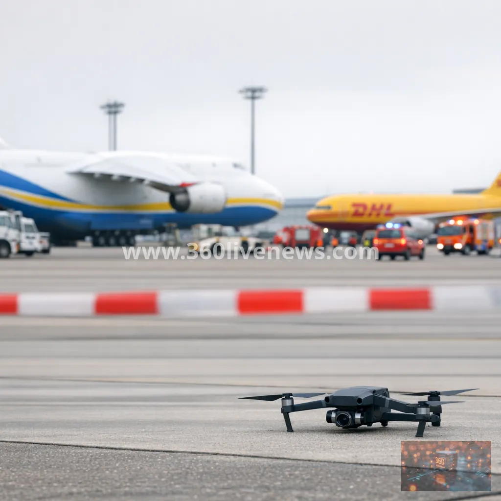 Germany investigates armed drone found near cargo planes at Leipzig airport