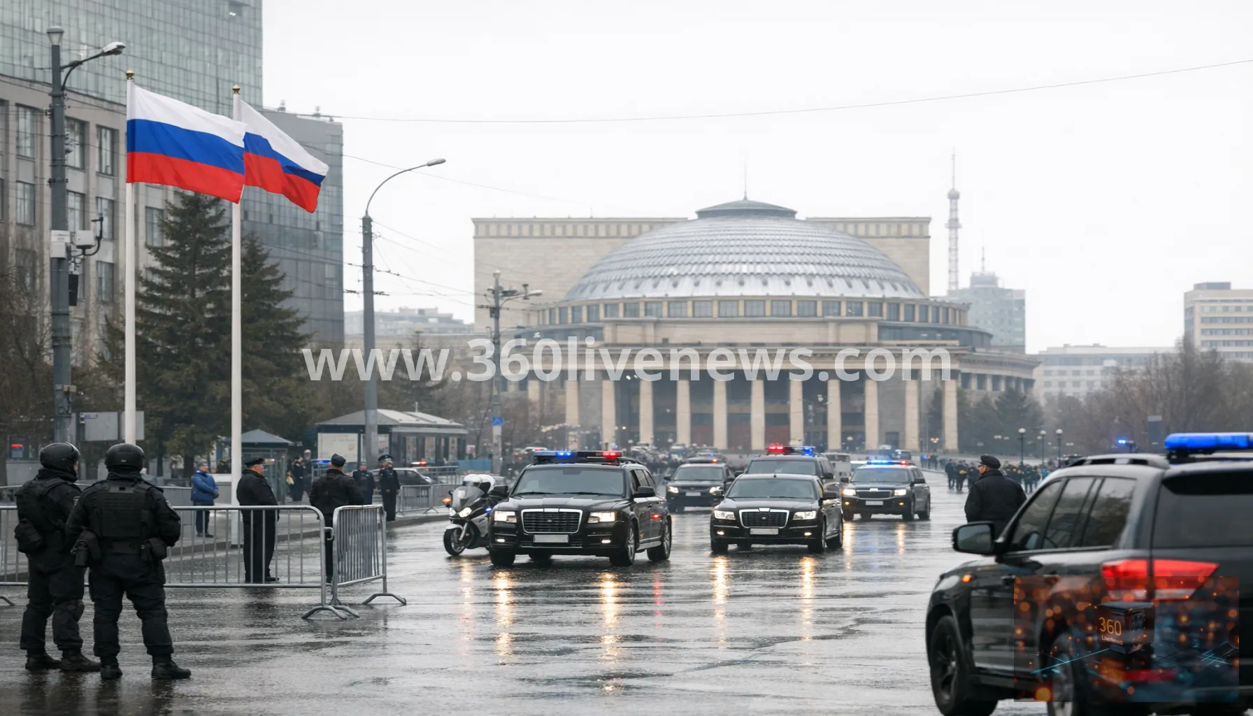 Residents told to stay inside during Putin visit to Novosibirsk