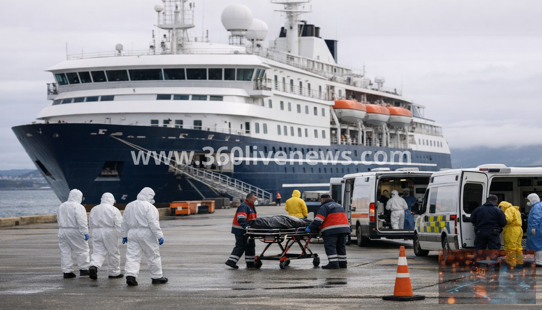 Three die after suspected hantavirus outbreak on Atlantic cruise ship