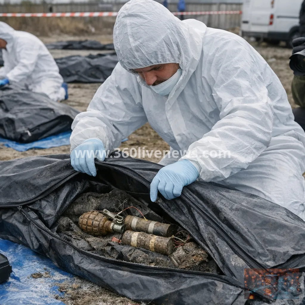 Ukraine says returned war dead contained hidden explosives, delaying identification work