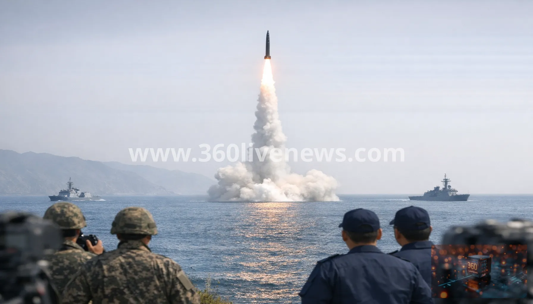 North Korea fires ballistic missile from Wonsan as South Korea and Japan respond