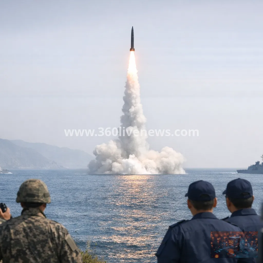 North Korea fires ballistic missile from Wonsan as South Korea and Japan respond