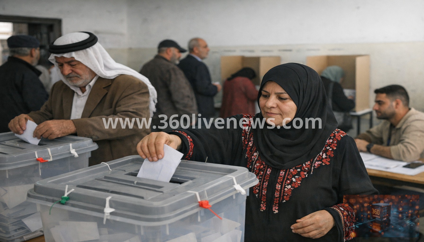 Palestinians in Gaza and West Bank Vote in First Municipal Elections in Over Two Decades
