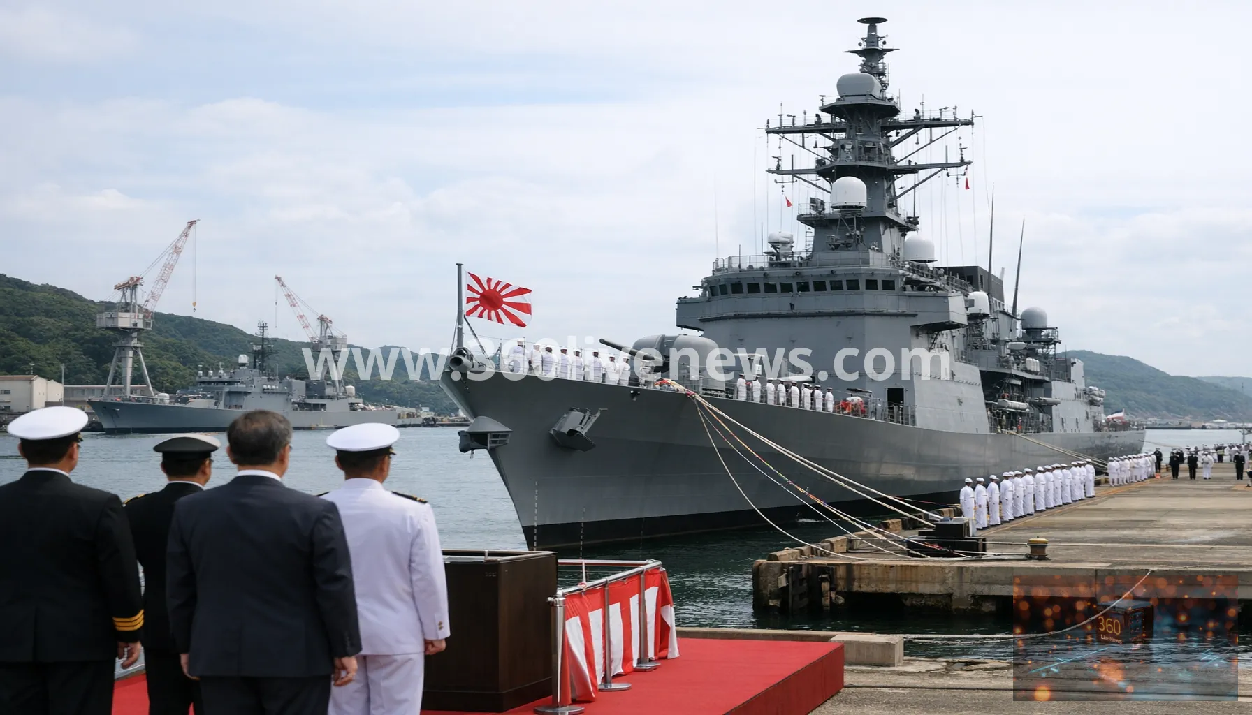 Japan accelerates defence buildup as JS Nagara is handed over amid China-related tensions