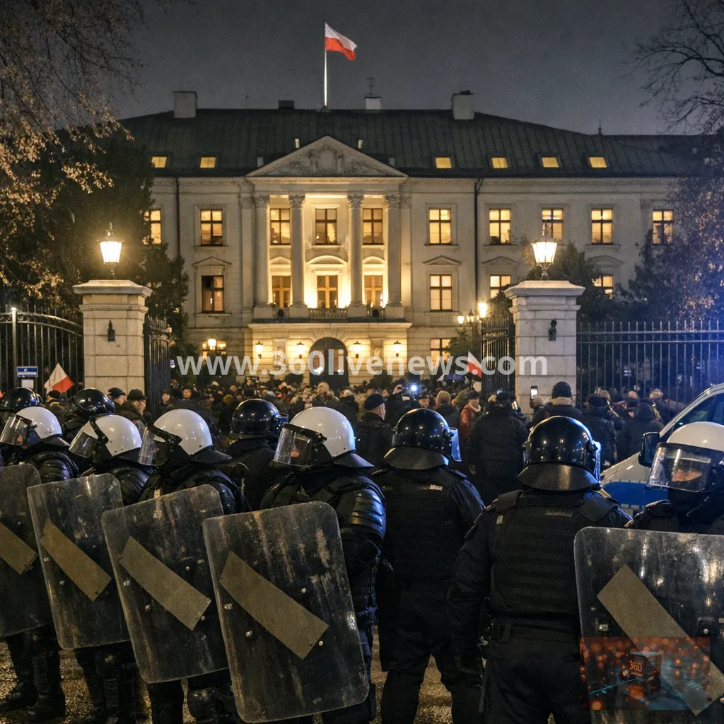 Poland court crisis deepens as riot police deployed outside Constitutional Tribunal