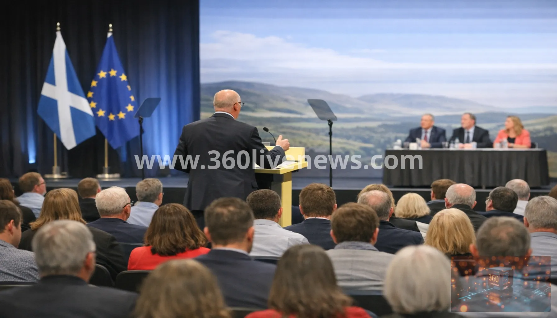 Swinney says conditions are aligning for Scottish independence at SNP conference