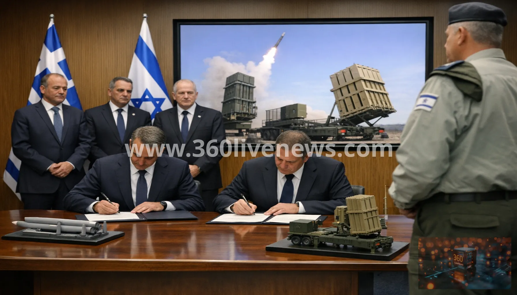 Greece signs $3.5bn air defence deal with Israel