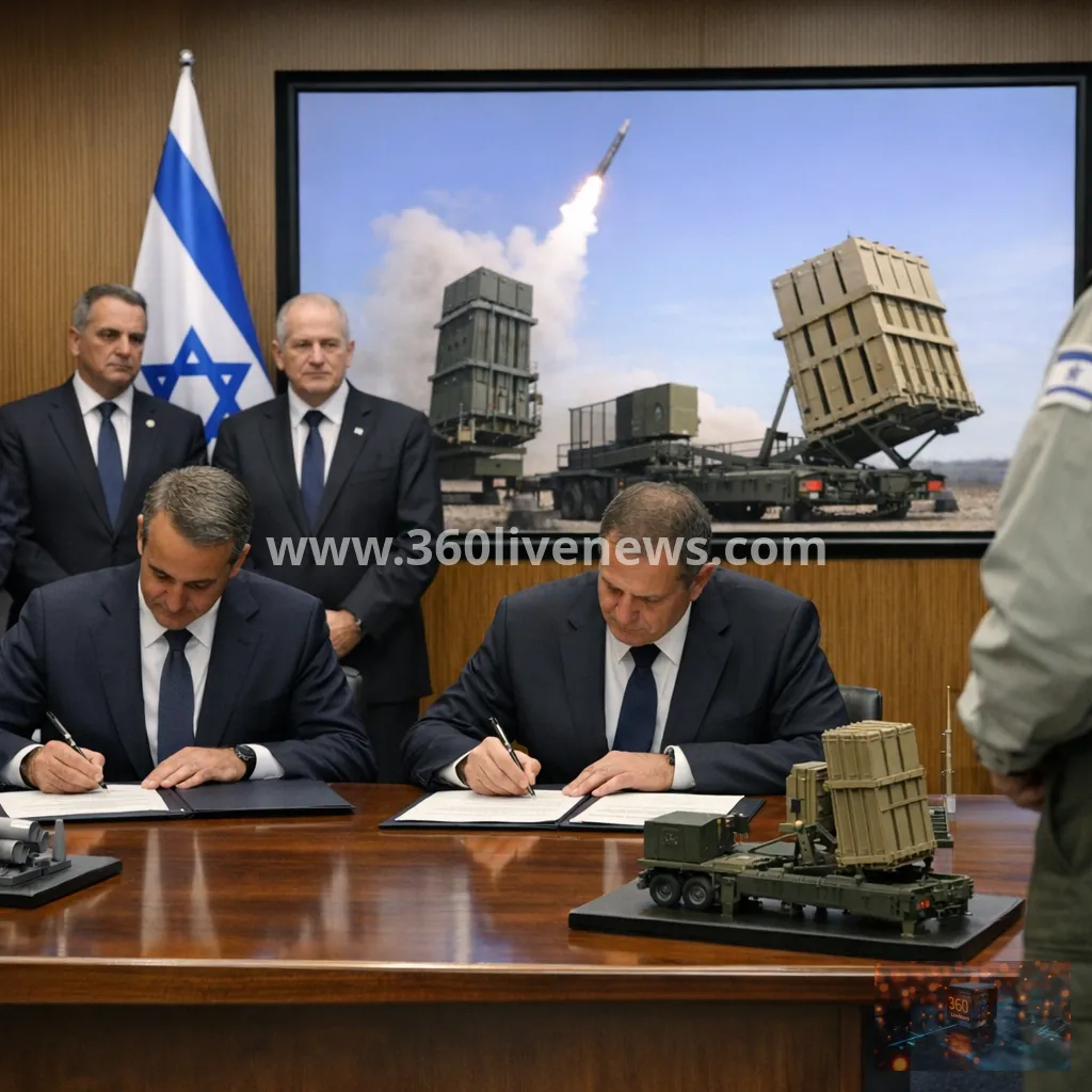 Greece signs $3.5bn air defence deal with Israel