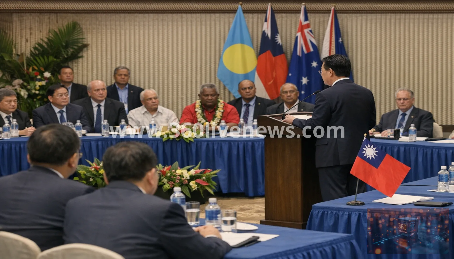 China warns of consequences over Taiwan's presence at Pacific Islands Forum in Palau