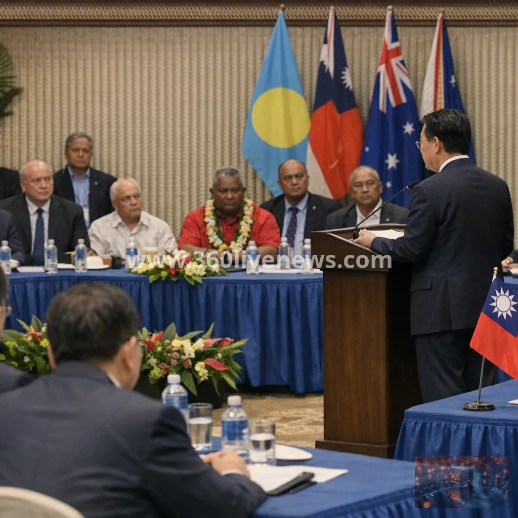 China warns of consequences over Taiwan's presence at Pacific Islands Forum in Palau