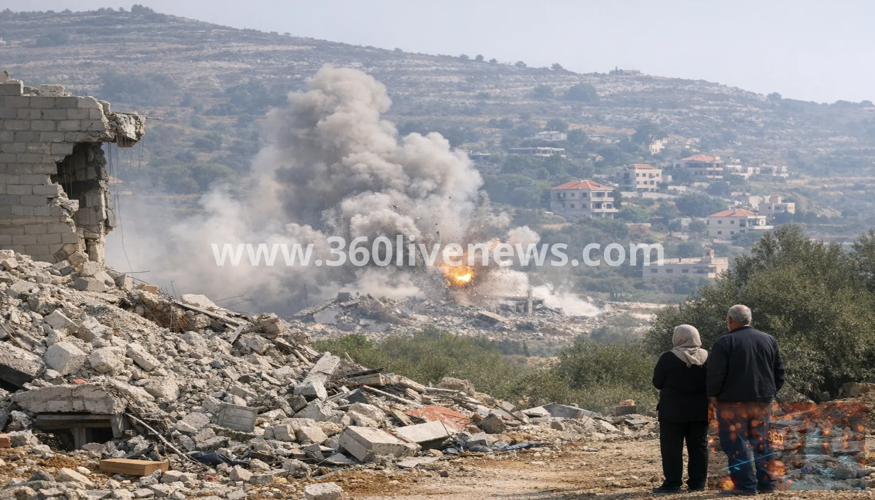 Israeli demolitions continue in southern Lebanon as villagers report day-and-night explosions