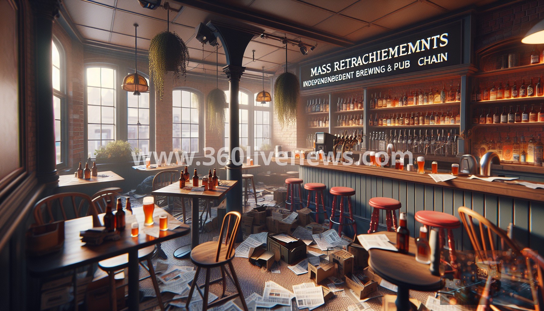 Brewdog acquired by Tilray for £33 million after going into administration, resulting in 484 staff redundancies