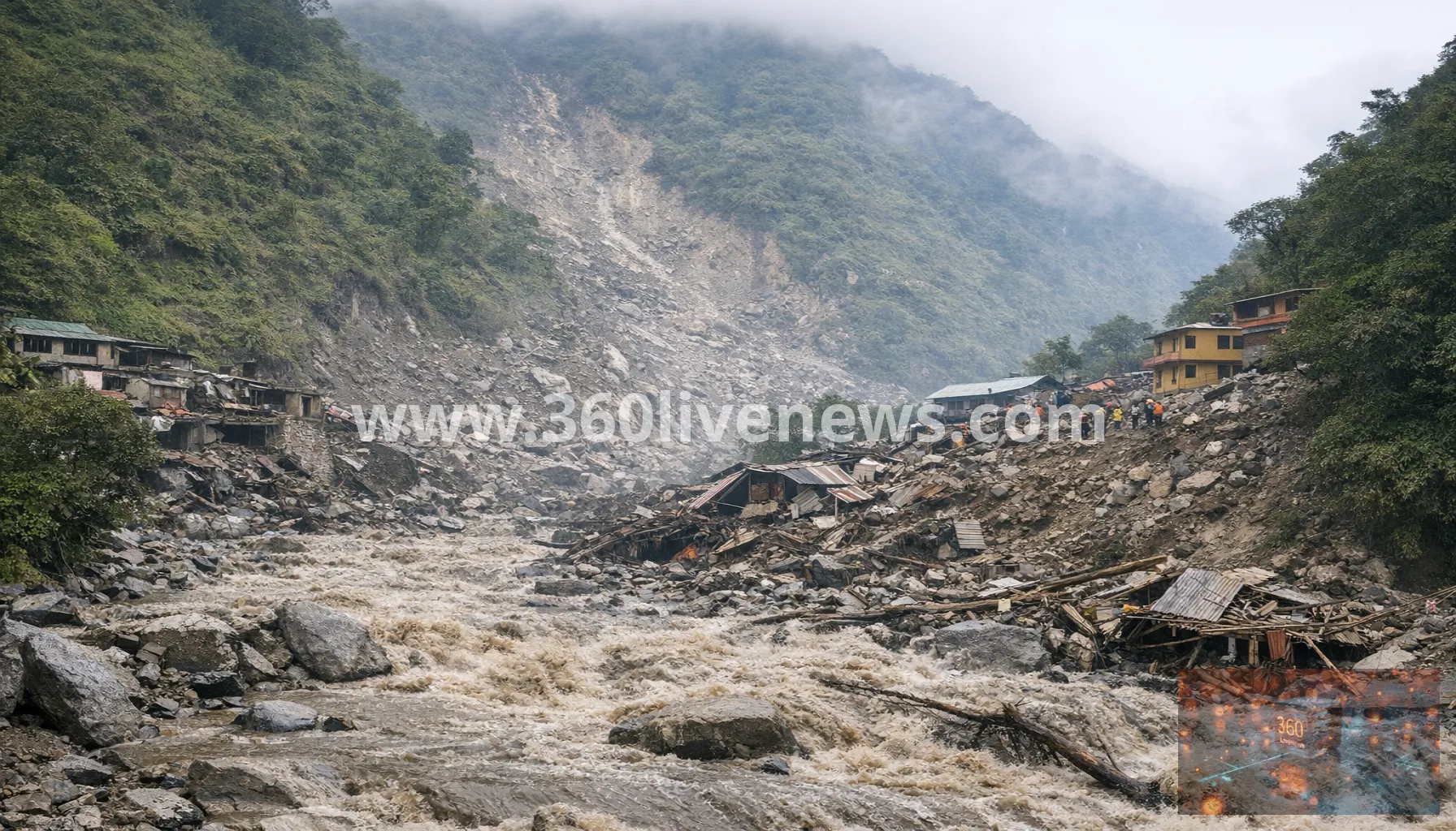 At least 160 dead as floods and landslide devastate Nepal-Tibet border region