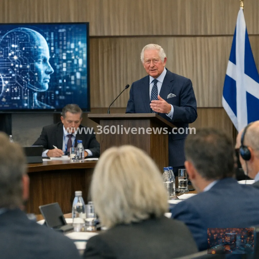 King Charles warns AI leaders of existential dangers at Scotland summit