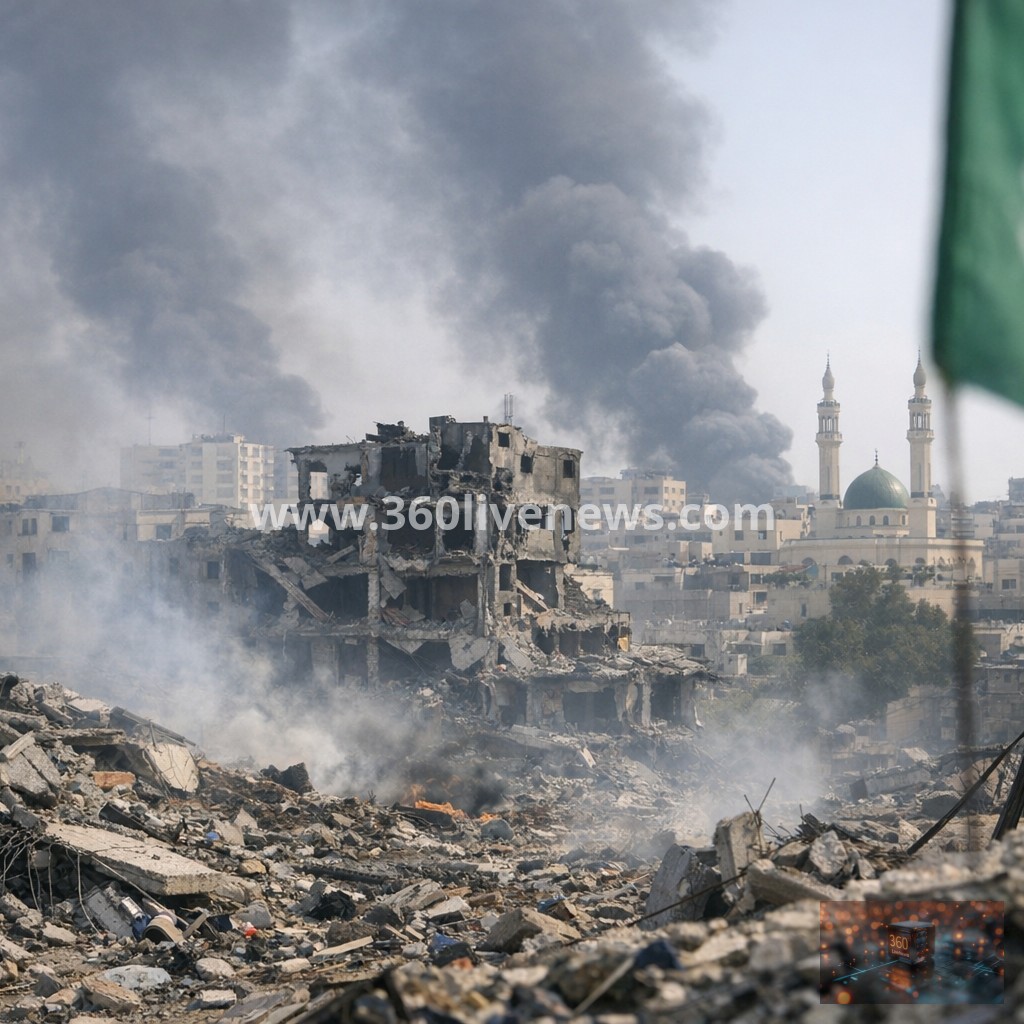 Israeli strike in Gaza City targeted senior Hamas commander, officials say