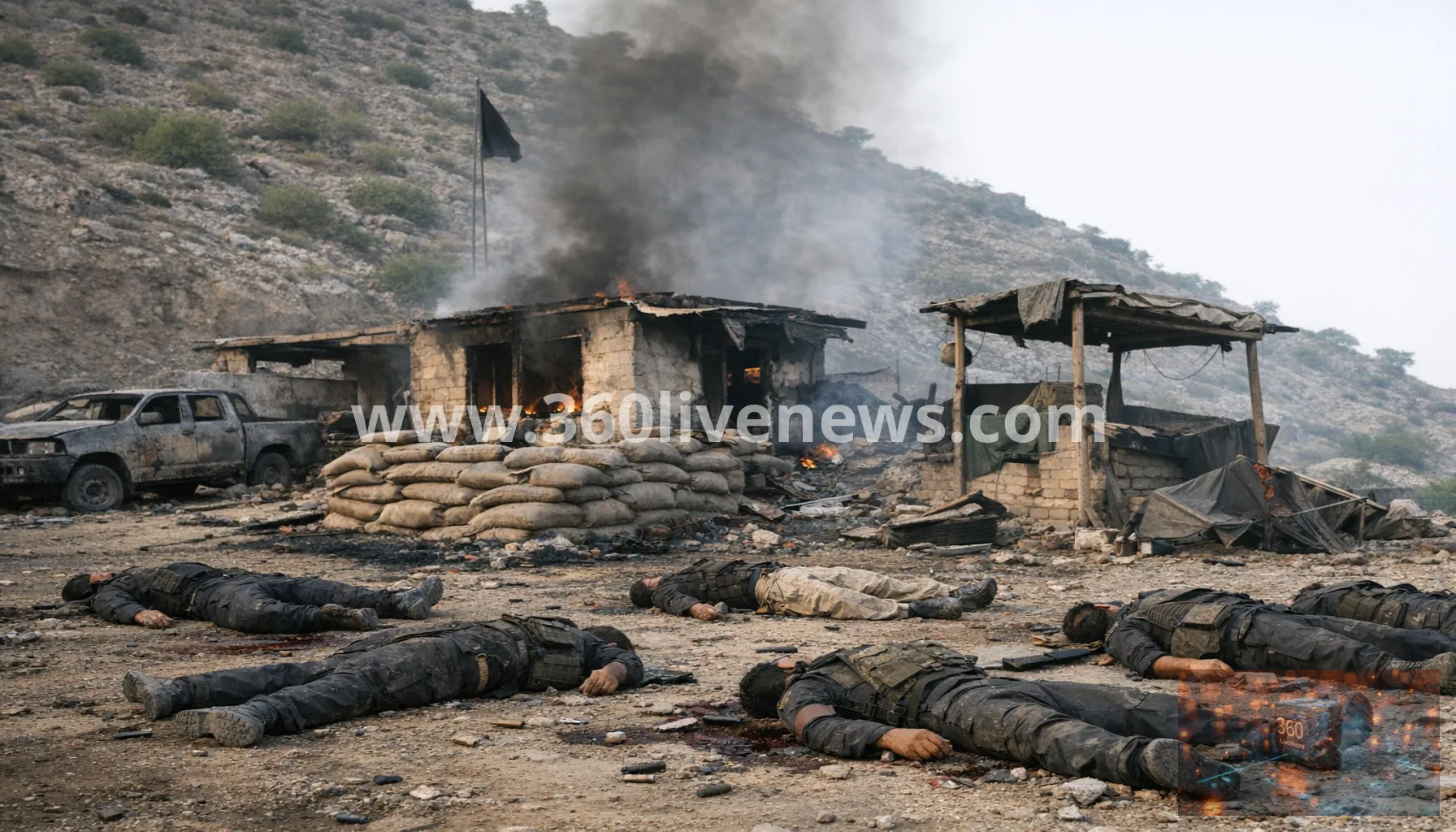 Attack on northwest Pakistan police post kills 11 officers