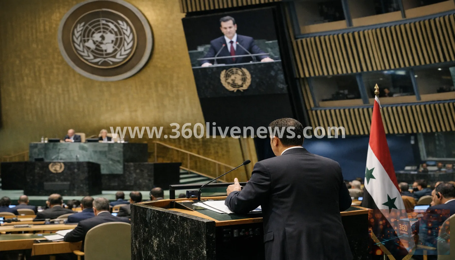 Syria's al-Sharaa warns Israeli attacks endanger post-war recovery amid UN speech