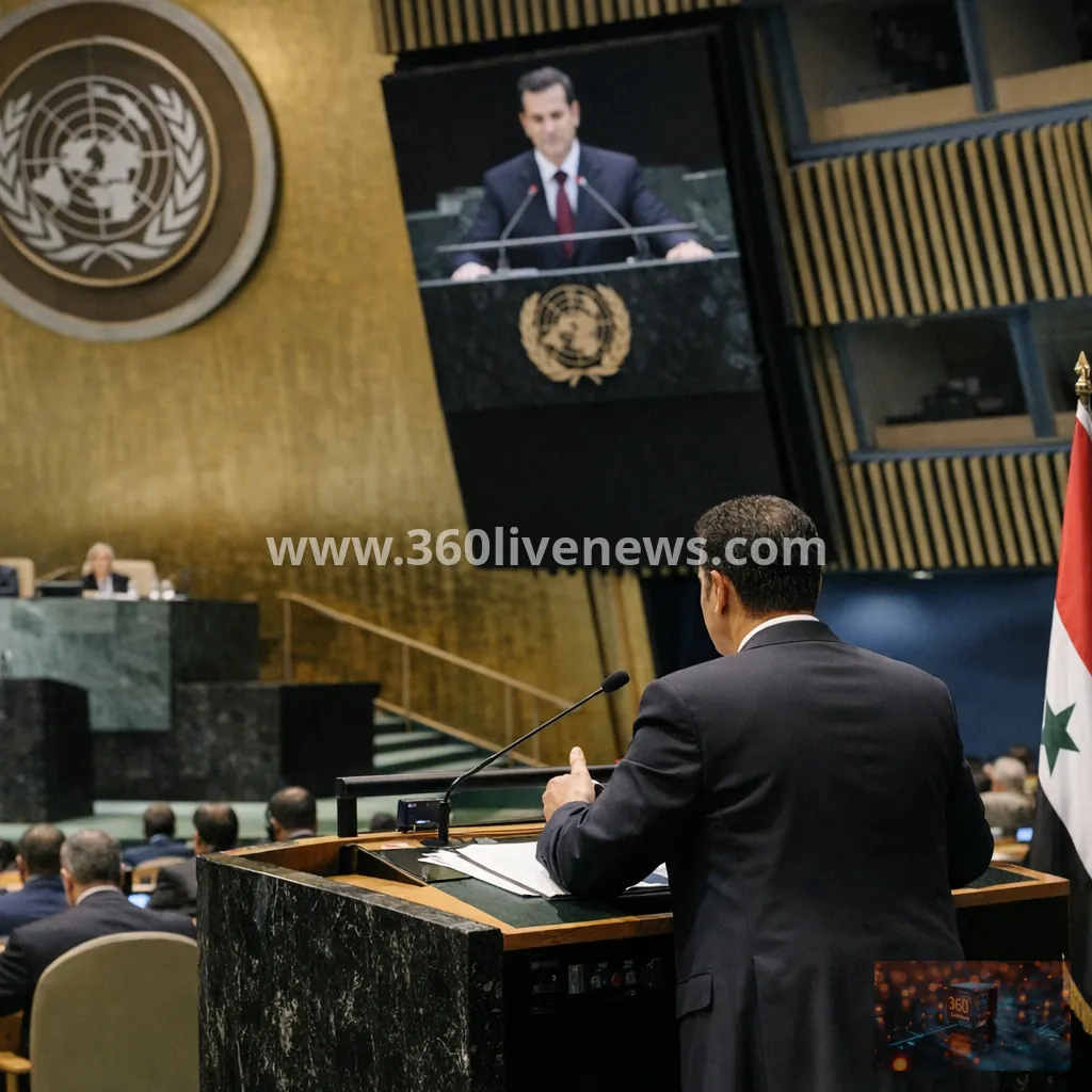 Syria's al-Sharaa warns Israeli attacks endanger post-war recovery amid UN speech