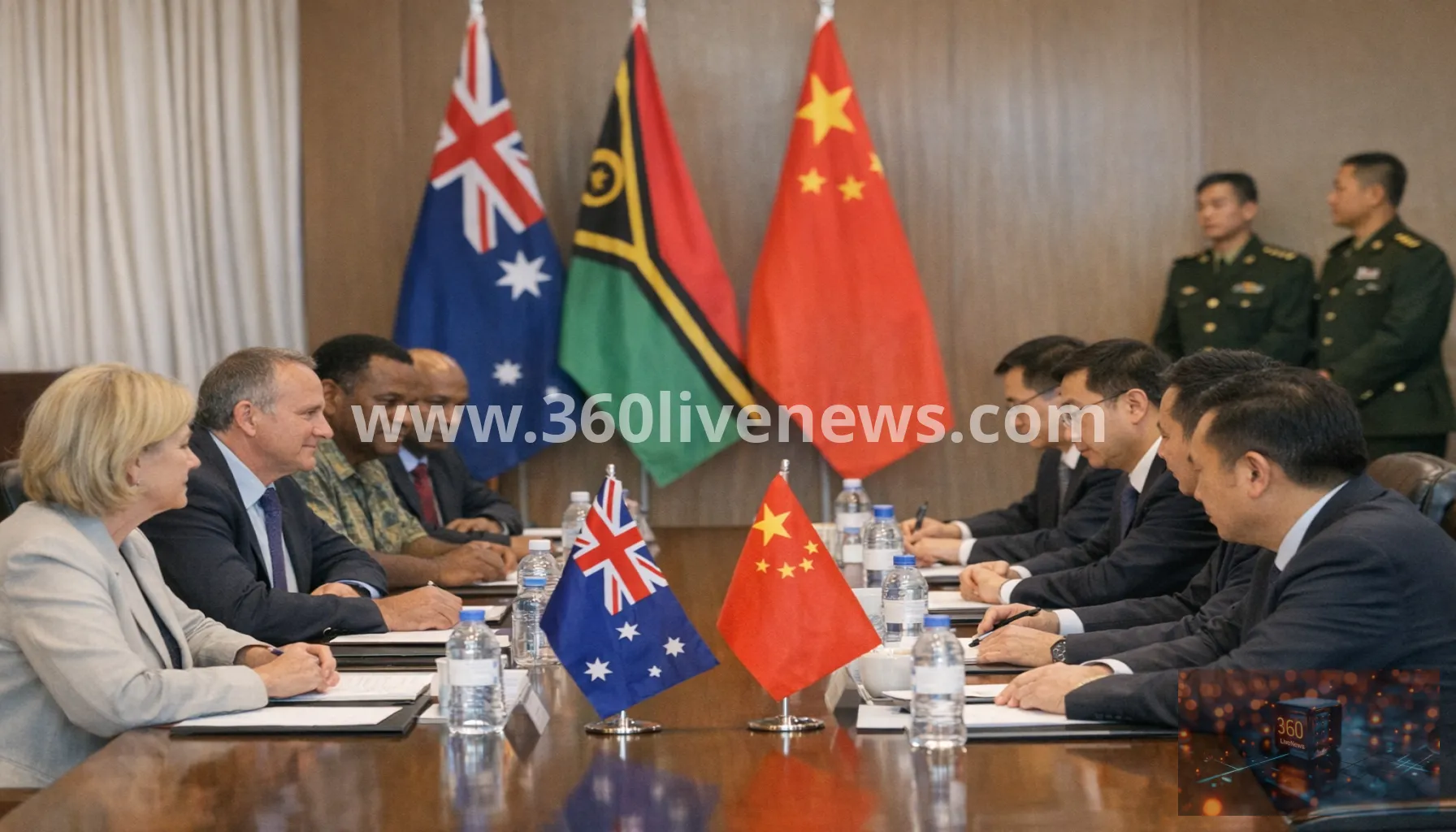 Vanuatu expects China police presence to fall over time after Australia deal