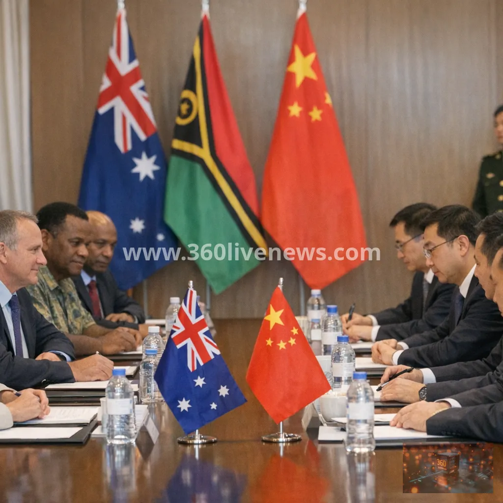 Vanuatu expects China police presence to fall over time after Australia deal