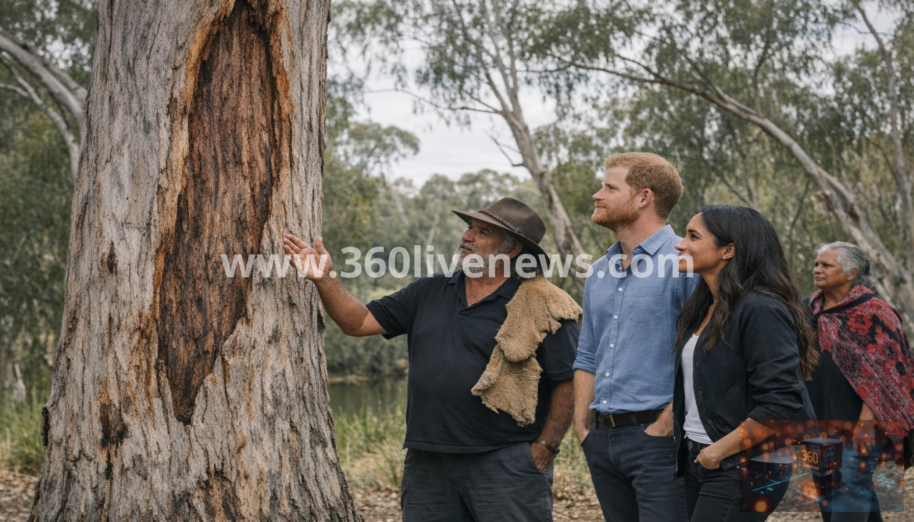 Harry and Meghan join Aboriginal cultural walking tour in Melbourne