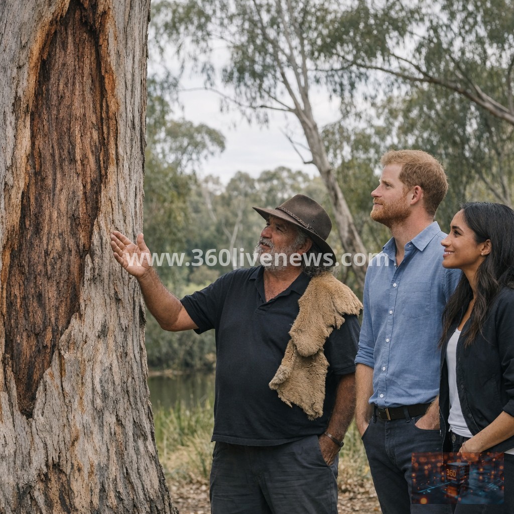 Harry and Meghan join Aboriginal cultural walking tour in Melbourne