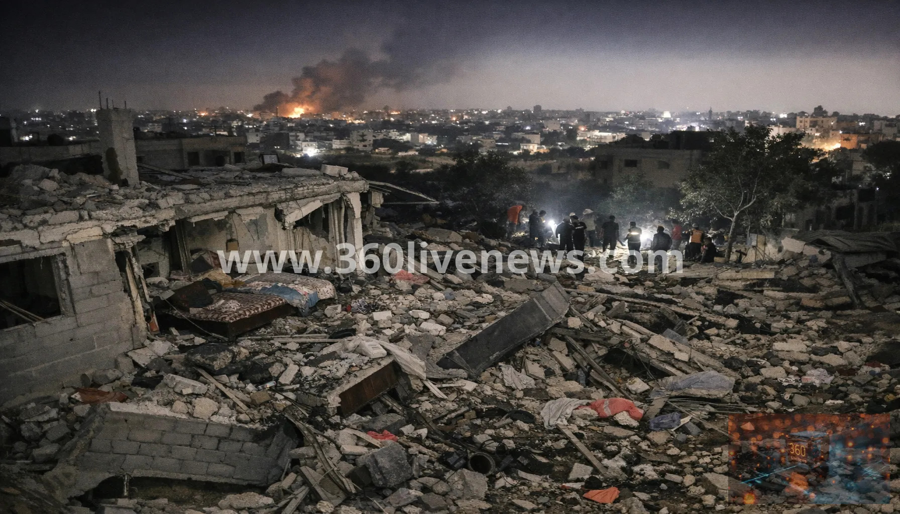 Israeli strikes kill at least four Palestinians in northern Gaza as attacks continue