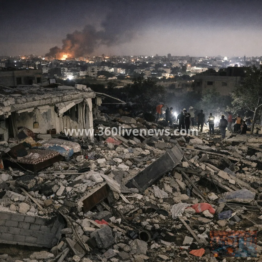 Israeli strikes kill at least four Palestinians in northern Gaza as attacks continue