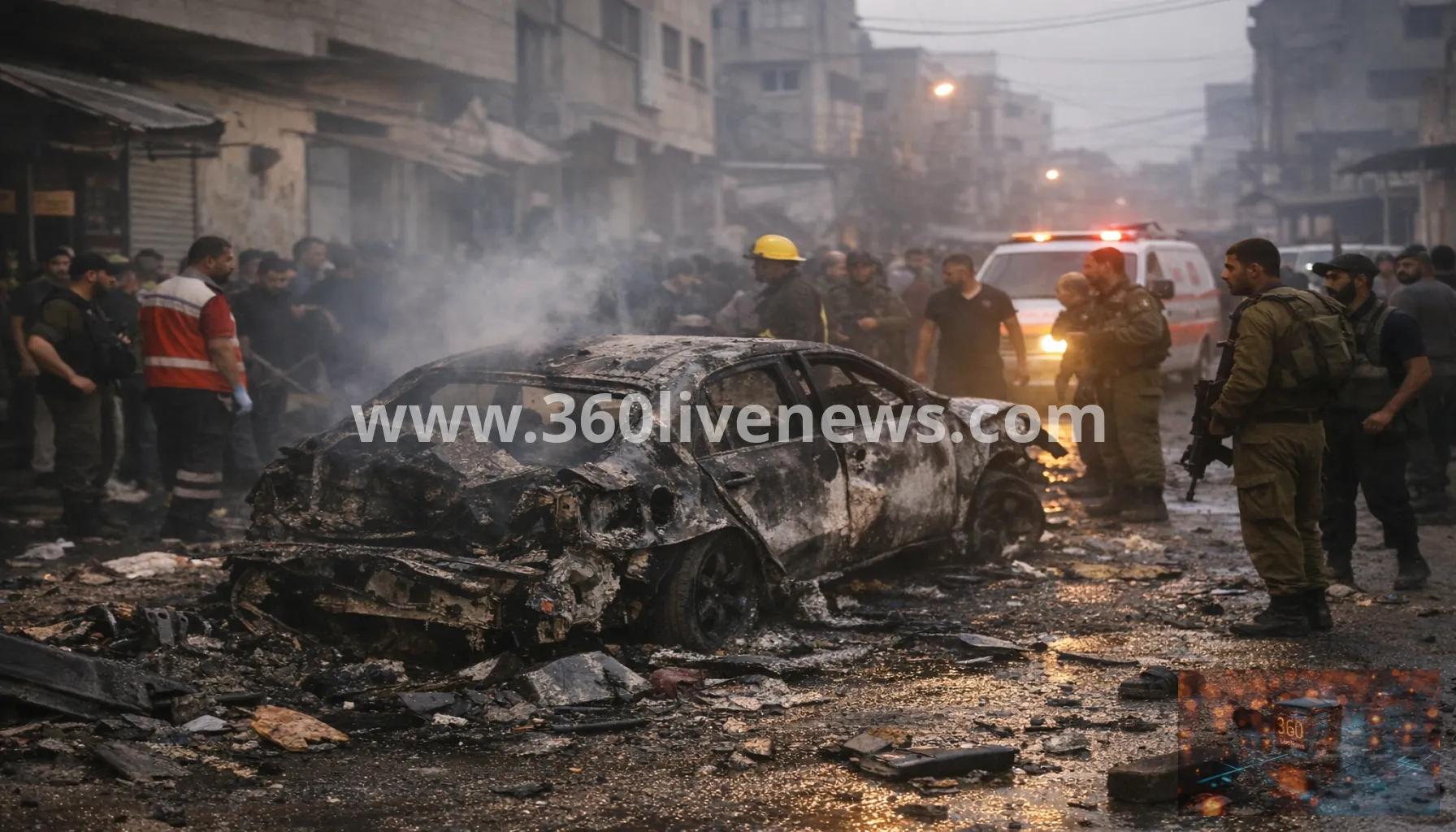 Israeli strike in Gaza's Sabra kills aid worker and three others