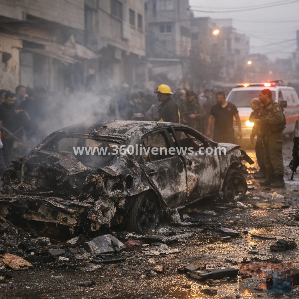 Israeli strike in Gaza's Sabra kills aid worker and three others