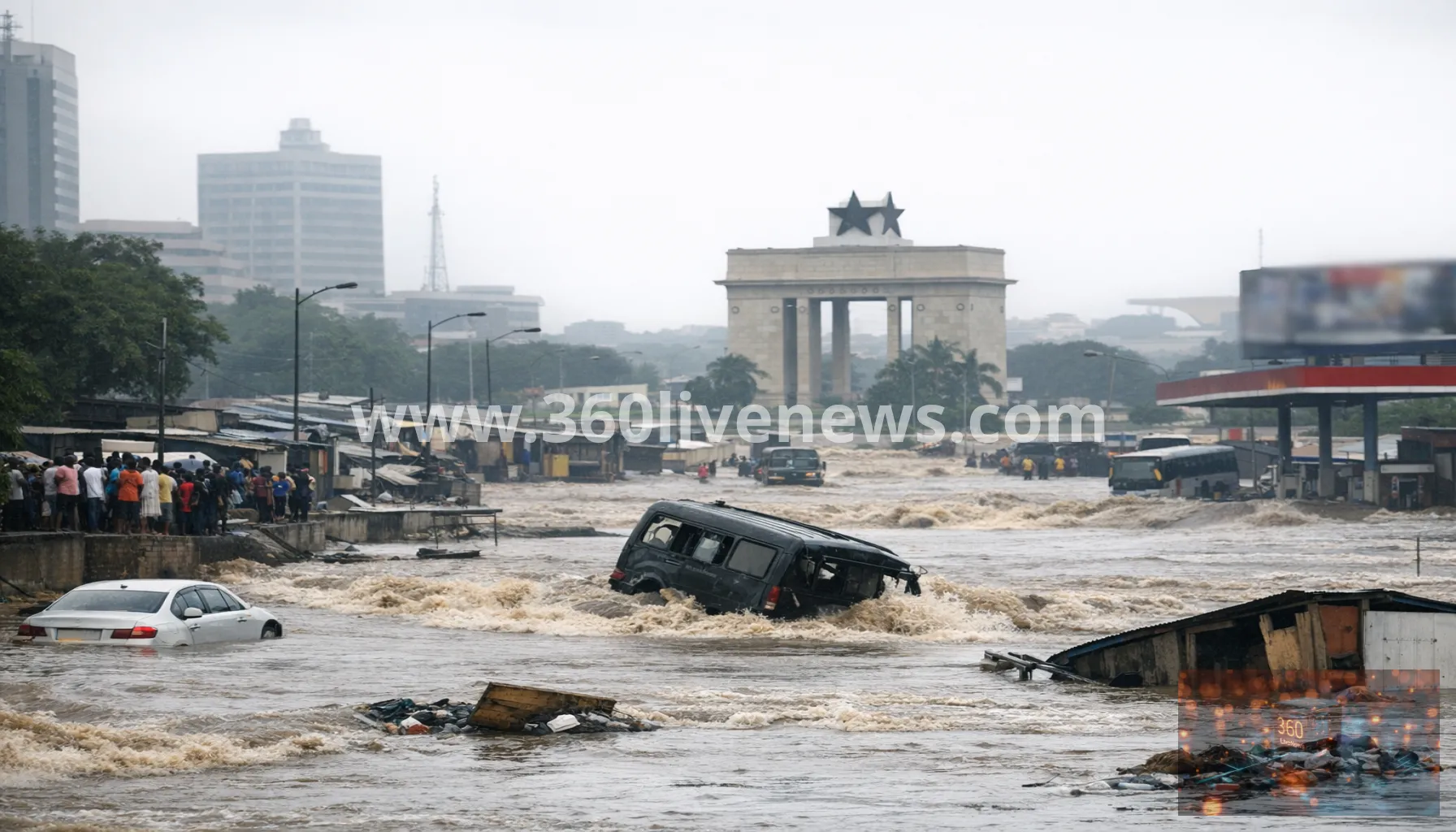 At least 13 dead in Accra flooding as Ghana warns of more rain