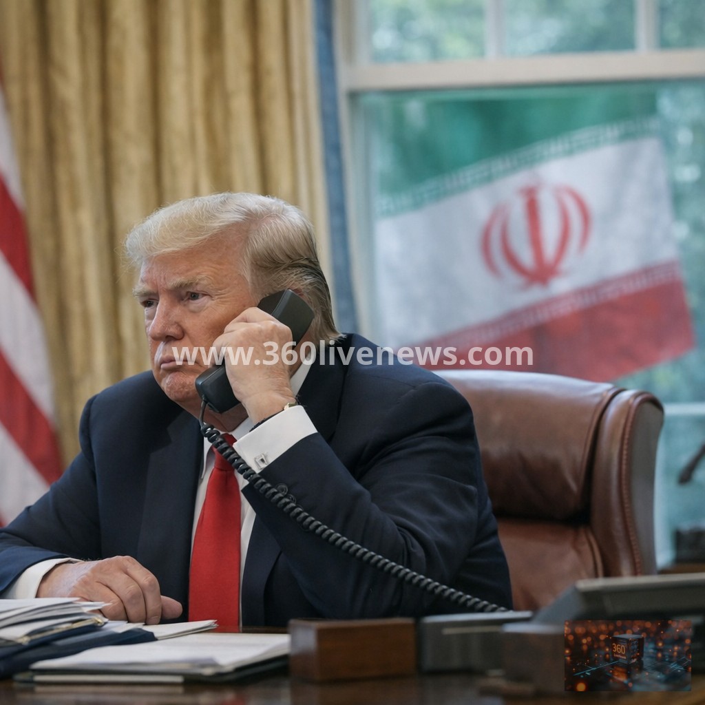Trump posts AI strike video as US warns Iran over commercial shipping