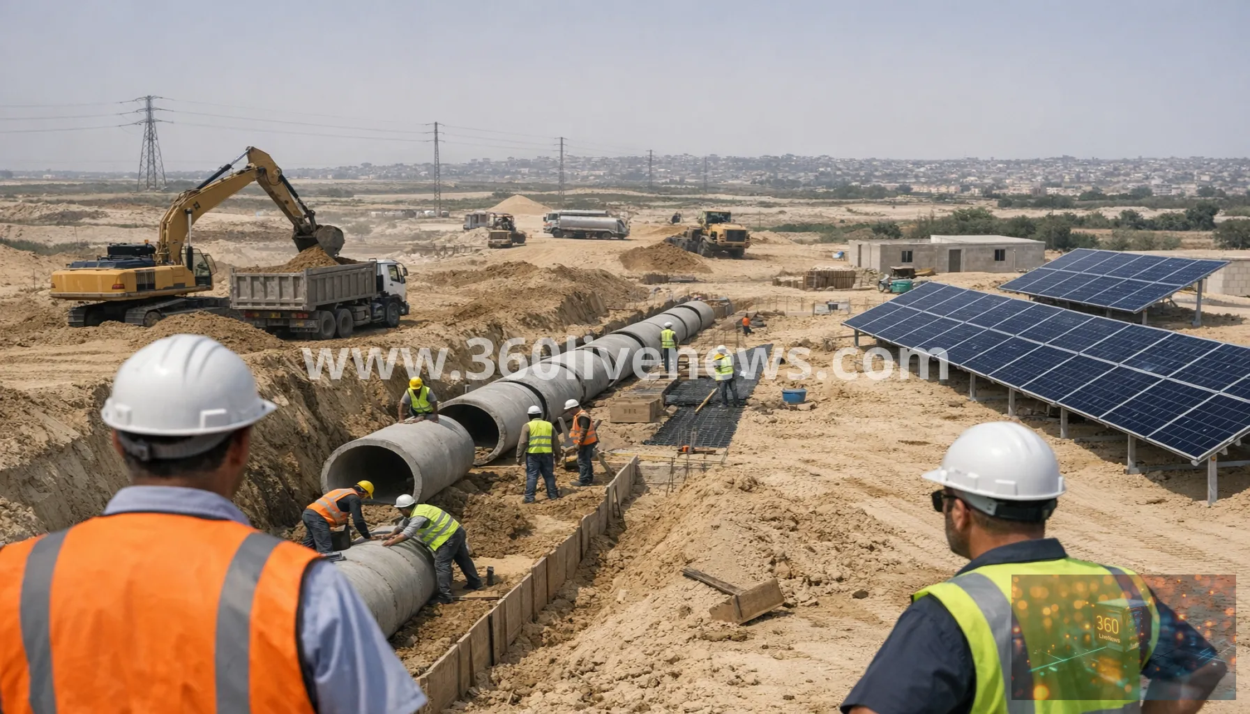 Israel advances 'Green Rafah' infrastructure plan in southern Gaza