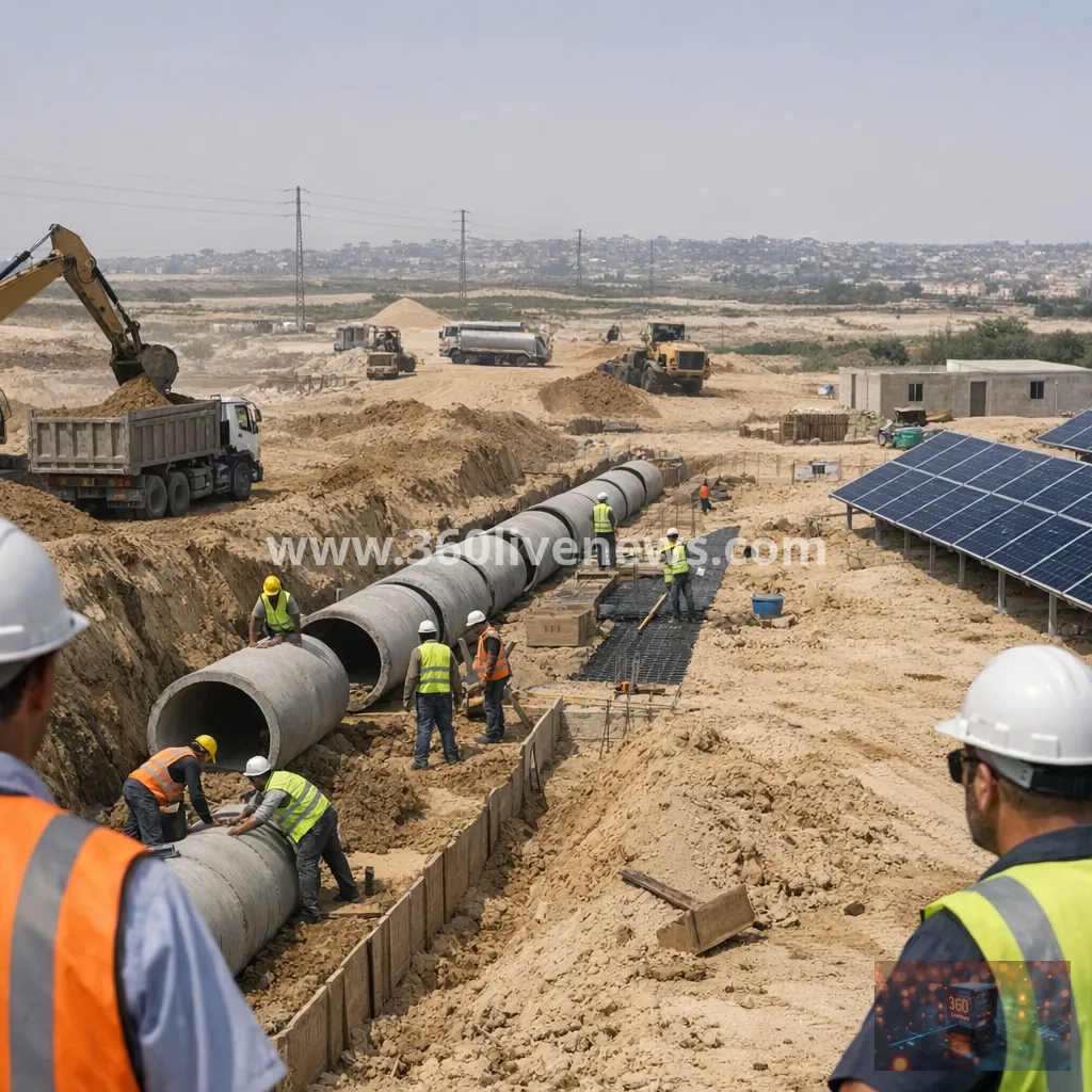 Israel advances 'Green Rafah' infrastructure plan in southern Gaza