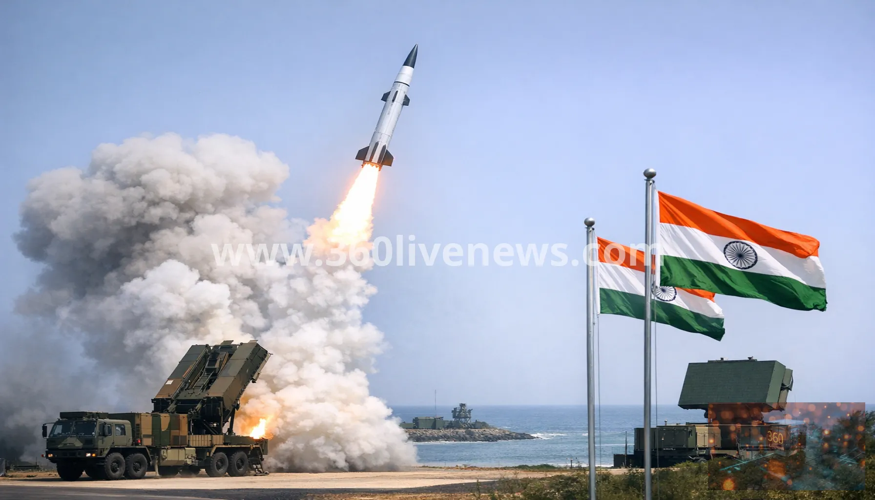 India's DRDO conducts first flight test of Kusha long-range surface-to-air missile
