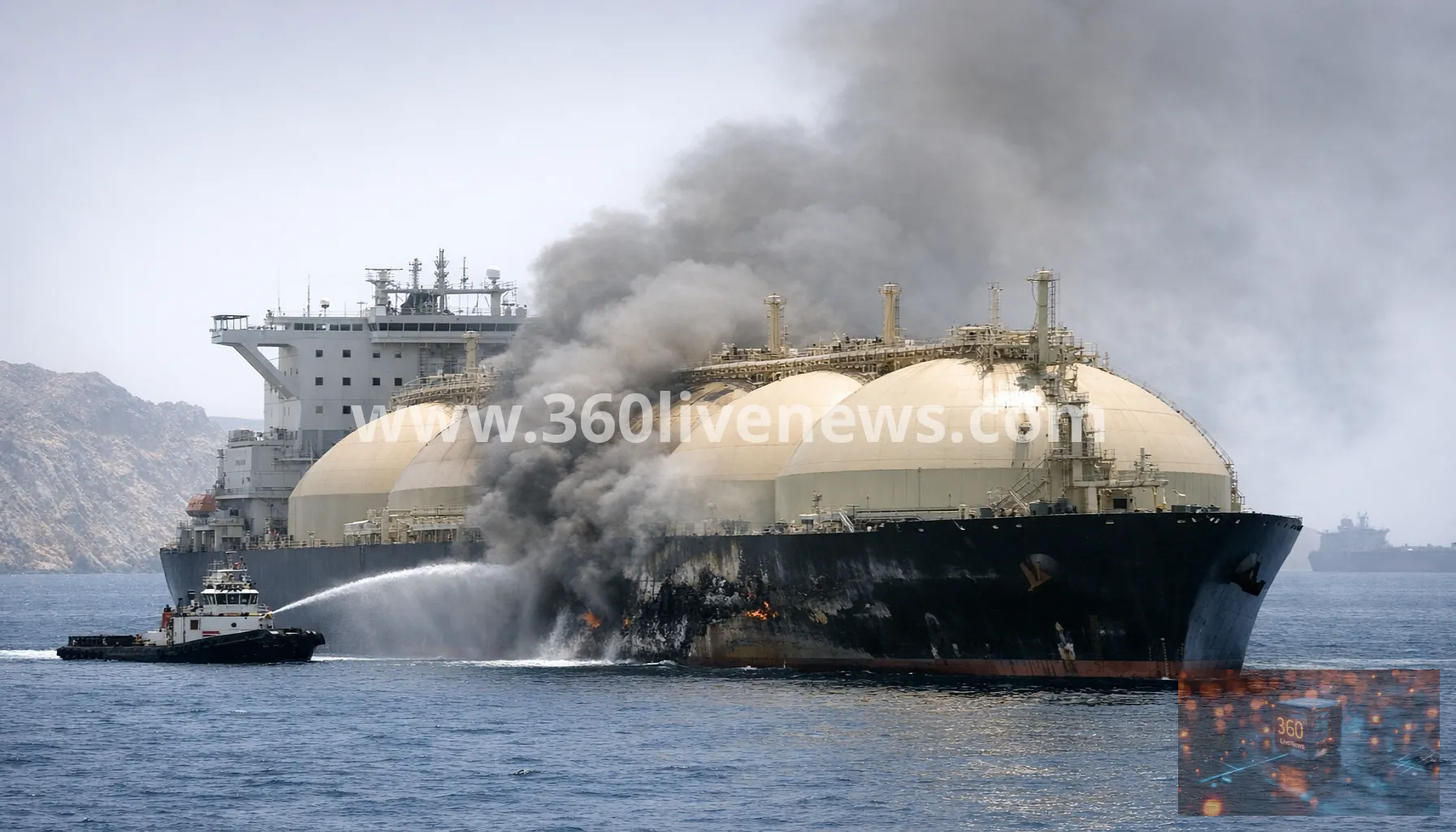 Second Qatari LNG tanker struck in the Strait of Hormuz within a month as force majeure widens