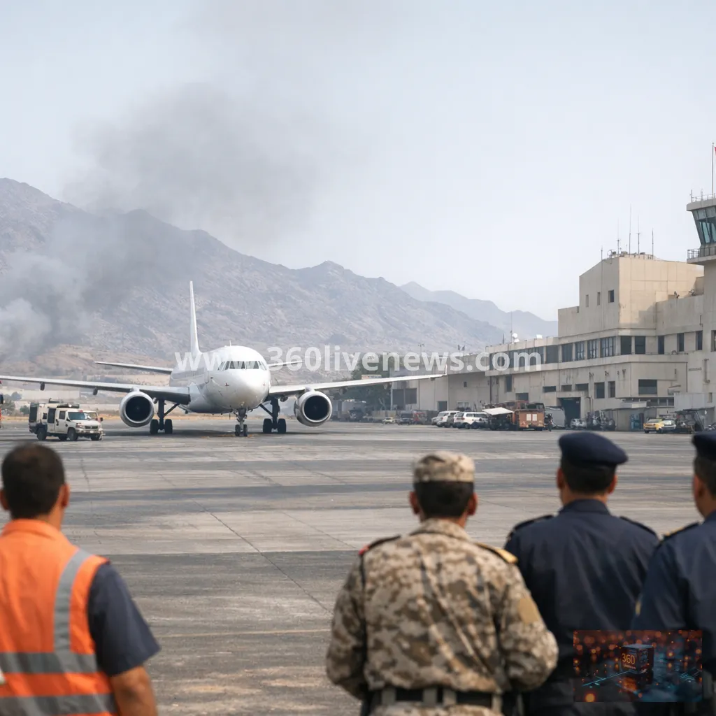 Yemen says Houthis fired two missiles near Aden airport, narrowly missing aircraft